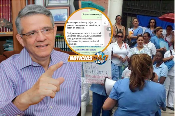 Ministro amenaza a enfermeras con elevar sus “conquistas” al Congreso