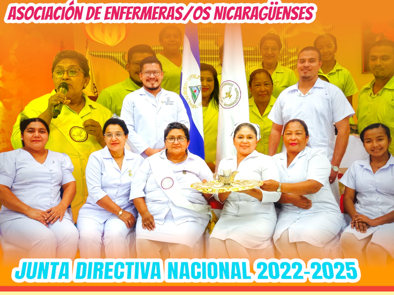 La Asociación de Enfermeras Nicaragüenses elige una nueva Junta Directiva