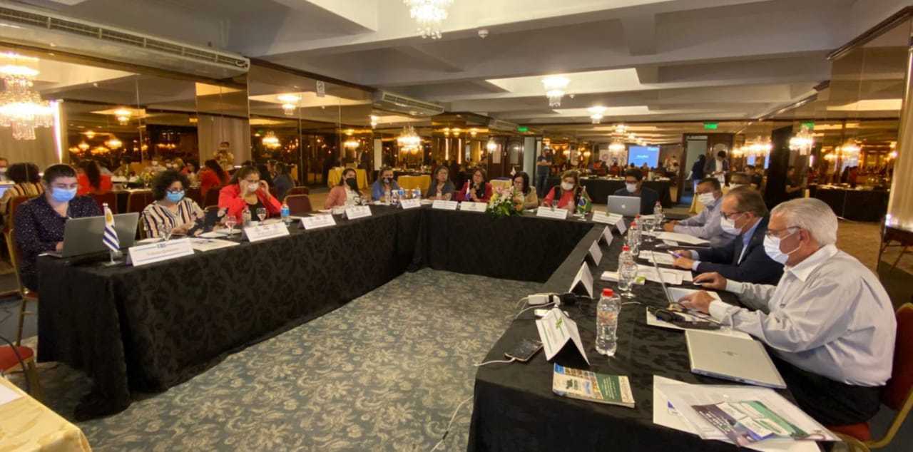 Reunión de la Federación Panamericana de Profesionales de Enfermería con la directiva del Consejo Federal  de Enfermeras de COFEN de Brasil