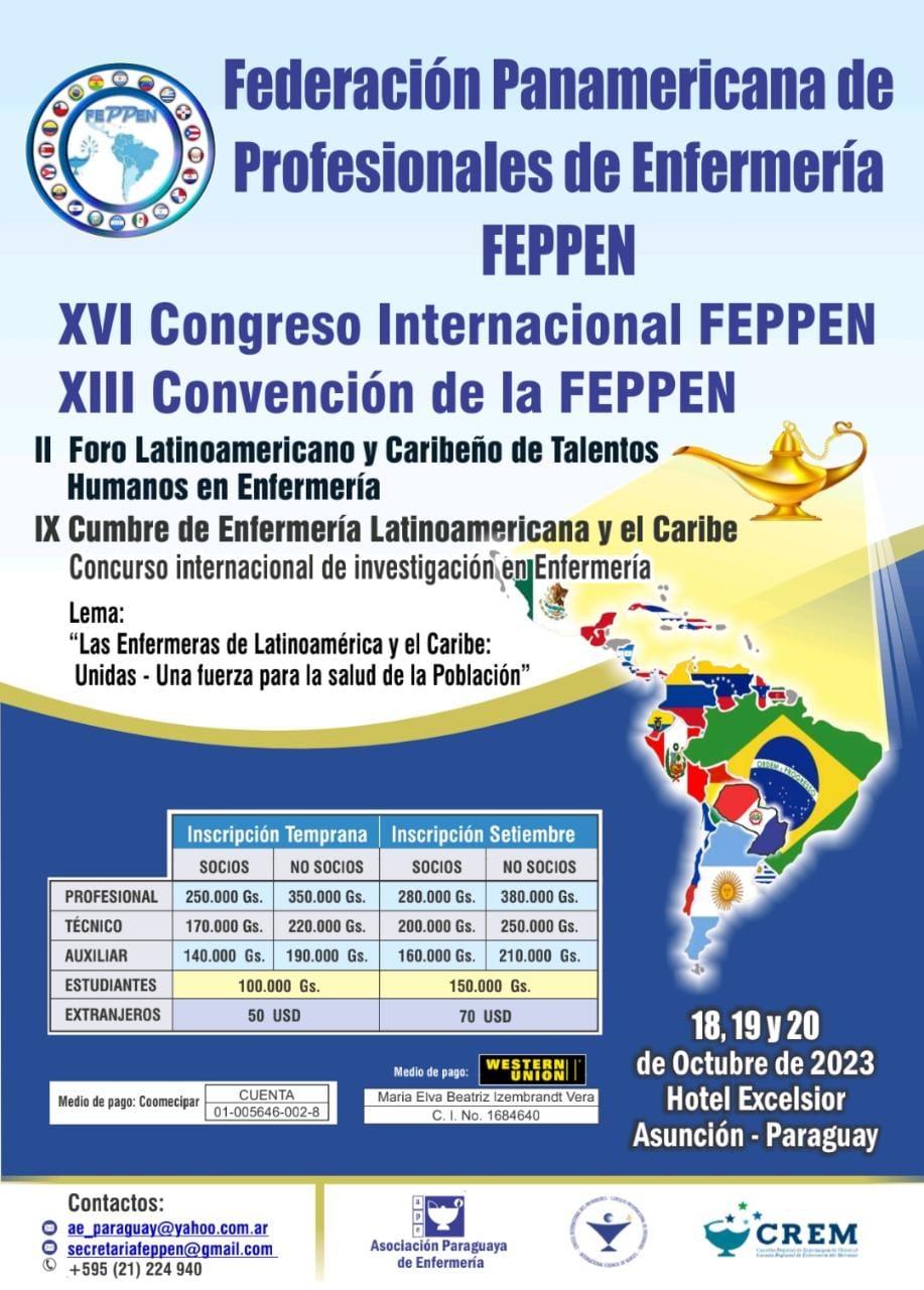 XVI Congreso internacional FEPPEN, en Paraguay